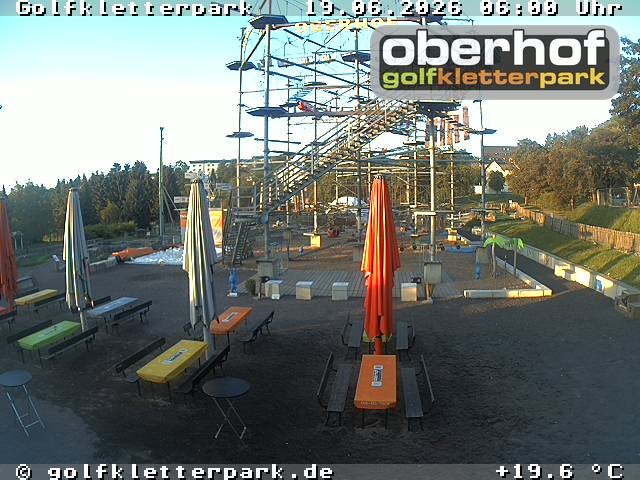 Archiv Foto Webcam Golfkletterpark Oberhof - AdventureGolf und Kletterpark
