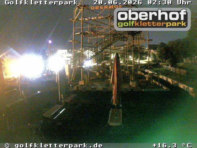 Archiv Foto Webcam Golfkletterpark Oberhof - AdventureGolf und Kletterpark