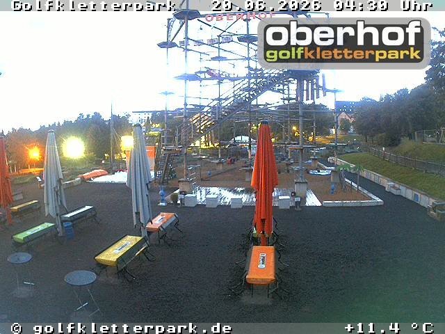 Archiv Foto Webcam Golfkletterpark Oberhof - AdventureGolf und Kletterpark