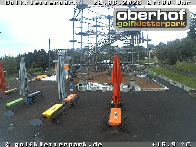 Archiv Foto Webcam Golfkletterpark Oberhof - AdventureGolf und Kletterpark