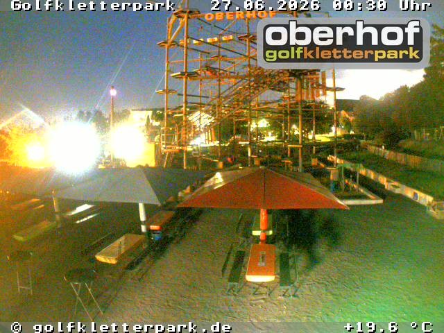 Archiv Foto Webcam Golfkletterpark Oberhof - AdventureGolf und Kletterpark