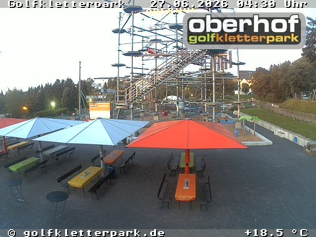 Archiv Foto Webcam Golfkletterpark Oberhof - AdventureGolf und Kletterpark