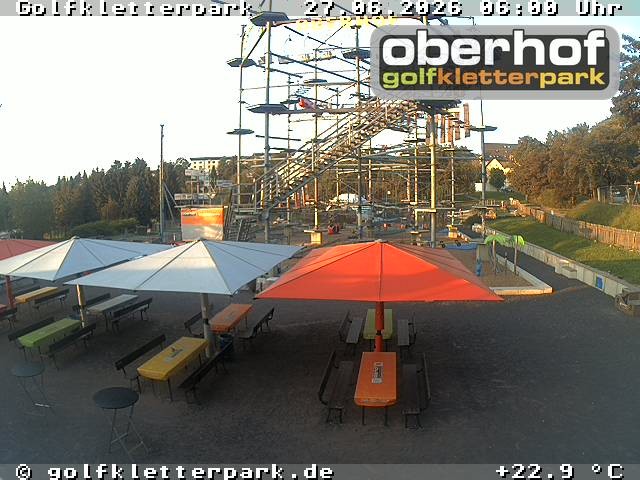 Archiv Foto Webcam Golfkletterpark Oberhof - AdventureGolf und Kletterpark
