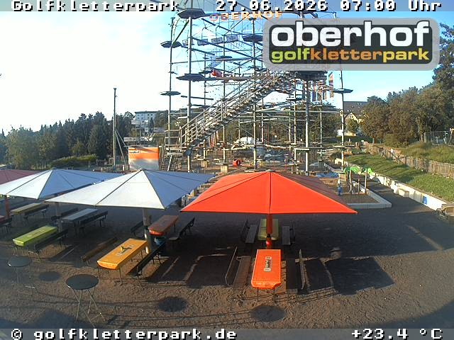 Archiv Foto Webcam Golfkletterpark Oberhof - AdventureGolf und Kletterpark