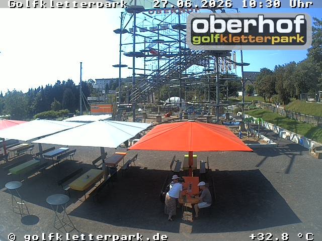 Archiv Foto Webcam Golfkletterpark Oberhof - AdventureGolf und Kletterpark