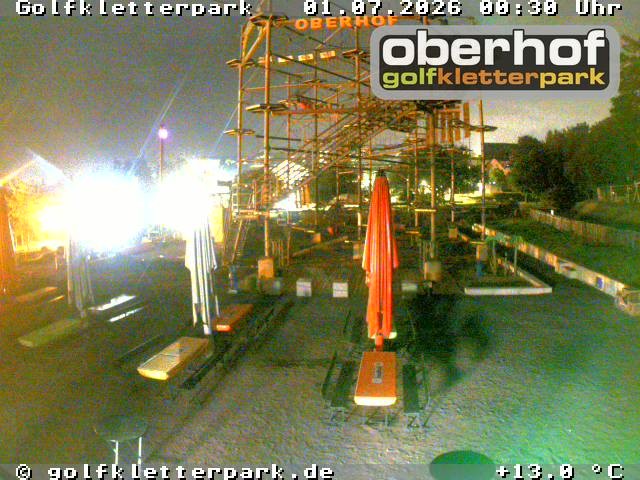 Archiv Foto Webcam Golfkletterpark Oberhof - AdventureGolf und Kletterpark