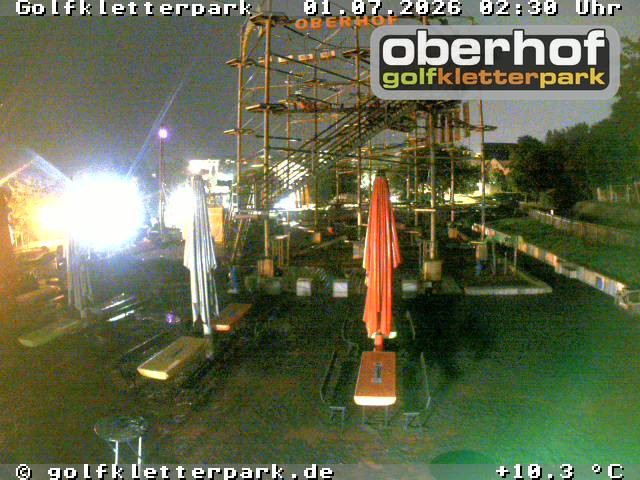 Archiv Foto Webcam Golfkletterpark Oberhof - AdventureGolf und Kletterpark
