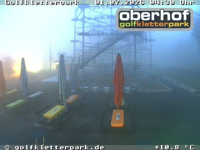 Archiv Foto Webcam Golfkletterpark Oberhof - AdventureGolf und Kletterpark
