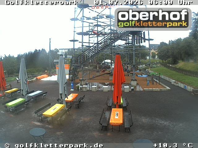 Archiv Foto Webcam Golfkletterpark Oberhof - AdventureGolf und Kletterpark