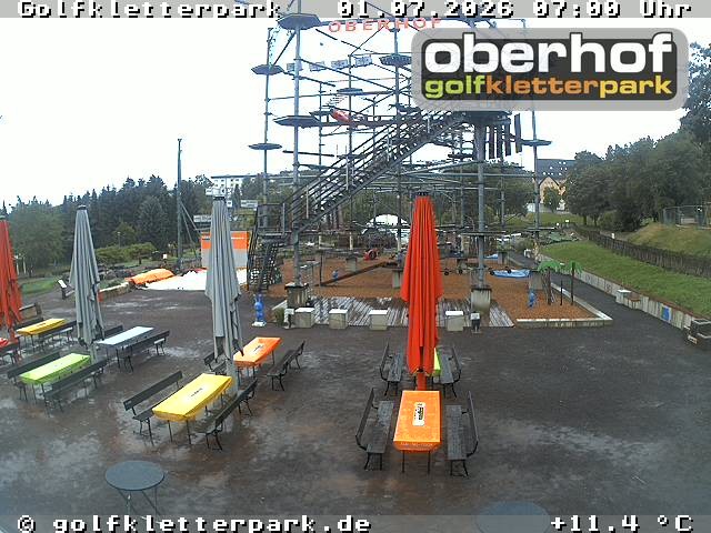 Archiv Foto Webcam Golfkletterpark Oberhof - AdventureGolf und Kletterpark