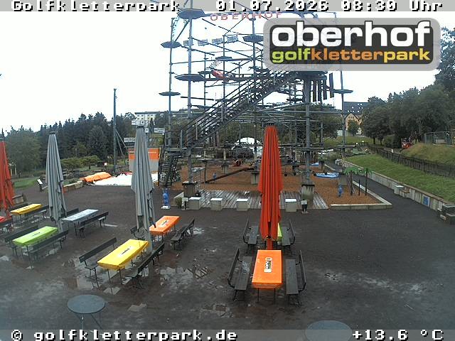 Archiv Foto Webcam Golfkletterpark Oberhof - AdventureGolf und Kletterpark