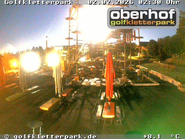 Archiv Foto Webcam Golfkletterpark Oberhof - AdventureGolf und Kletterpark