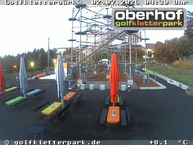 Archiv Foto Webcam Golfkletterpark Oberhof - AdventureGolf und Kletterpark