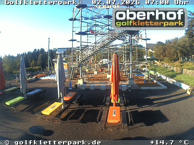 Archiv Foto Webcam Golfkletterpark Oberhof - AdventureGolf und Kletterpark