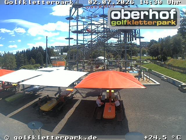Archiv Foto Webcam Golfkletterpark Oberhof - AdventureGolf und Kletterpark