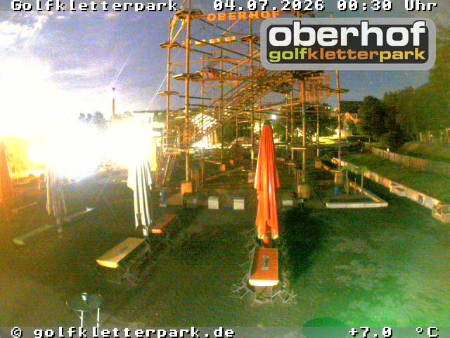 Archiv Foto Webcam Golfkletterpark Oberhof - AdventureGolf und Kletterpark