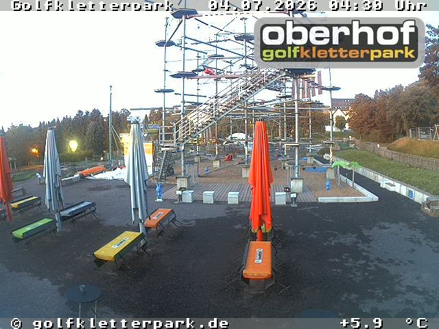 Archiv Foto Webcam Golfkletterpark Oberhof - AdventureGolf und Kletterpark