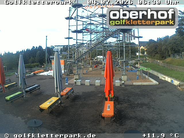 Archiv Foto Webcam Golfkletterpark Oberhof - AdventureGolf und Kletterpark