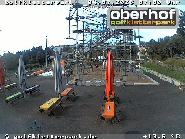 Archiv Foto Webcam Golfkletterpark Oberhof - AdventureGolf und Kletterpark