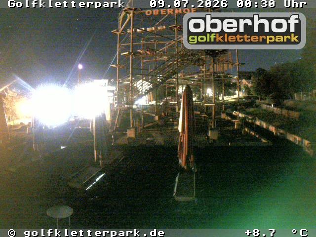 Archiv Foto Webcam Golfkletterpark Oberhof - AdventureGolf und Kletterpark