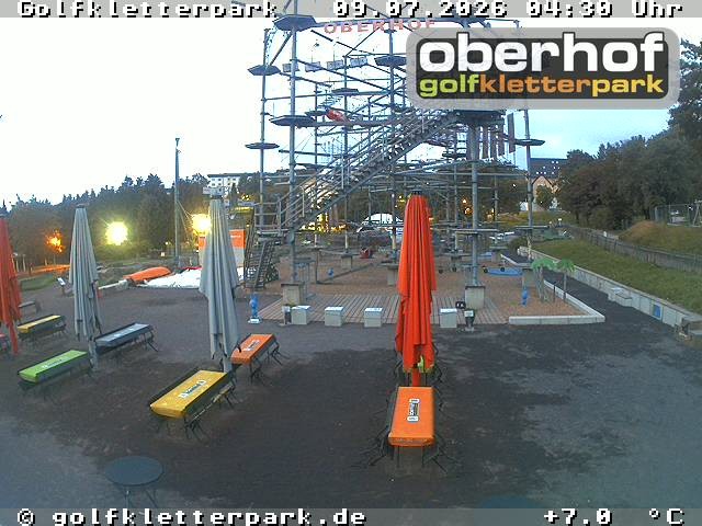 Archiv Foto Webcam Golfkletterpark Oberhof - AdventureGolf und Kletterpark