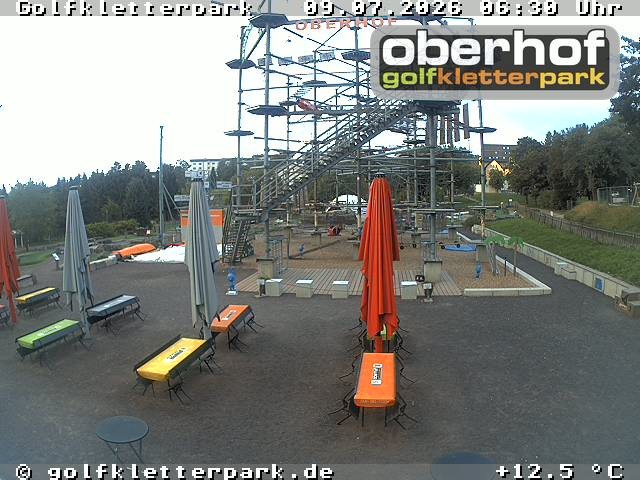 Archiv Foto Webcam Golfkletterpark Oberhof - AdventureGolf und Kletterpark