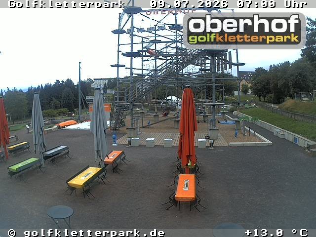Archiv Foto Webcam Golfkletterpark Oberhof - AdventureGolf und Kletterpark