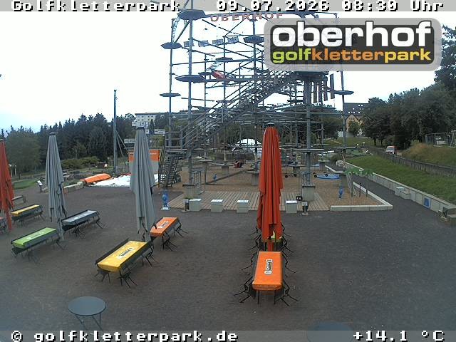 Archiv Foto Webcam Golfkletterpark Oberhof - AdventureGolf und Kletterpark