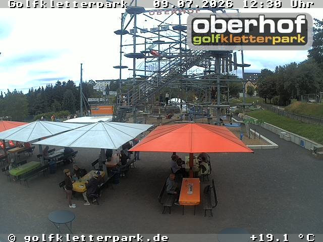 Archiv Foto Webcam Golfkletterpark Oberhof - AdventureGolf und Kletterpark