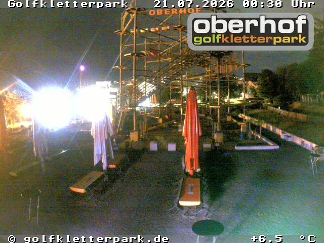 Archiv Foto Webcam Golfkletterpark Oberhof - AdventureGolf und Kletterpark