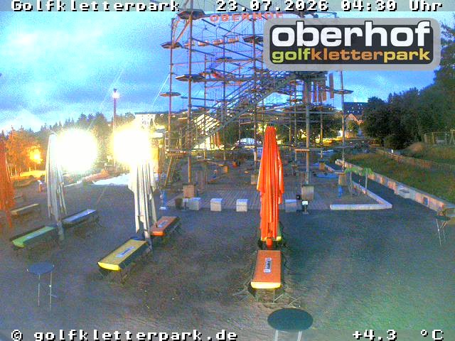 Archiv Foto Webcam Golfkletterpark Oberhof - AdventureGolf und Kletterpark