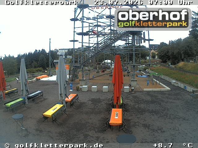 Archiv Foto Webcam Golfkletterpark Oberhof - AdventureGolf und Kletterpark