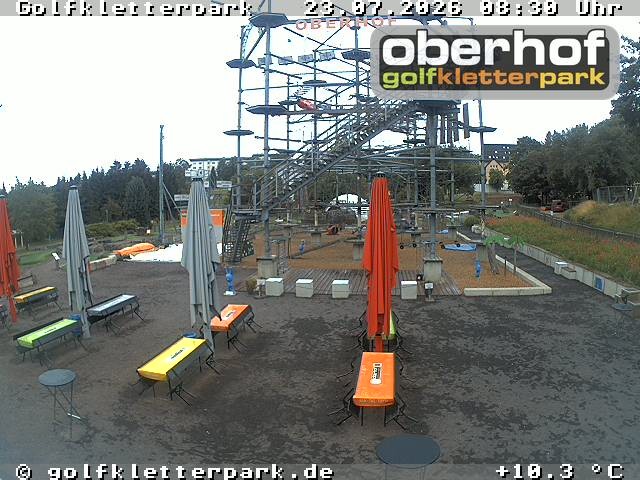 Archiv Foto Webcam Golfkletterpark Oberhof - AdventureGolf und Kletterpark