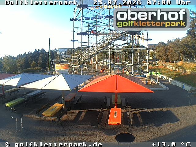 Archiv Foto Webcam Golfkletterpark Oberhof - AdventureGolf und Kletterpark