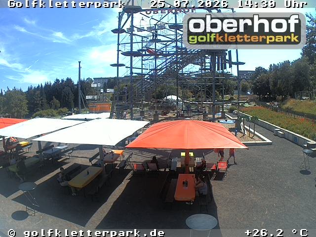 Archiv Foto Webcam Golfkletterpark Oberhof - AdventureGolf und Kletterpark