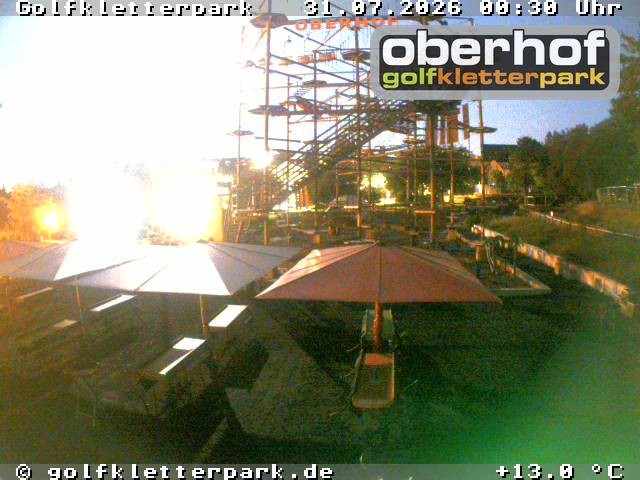 Archiv Foto Webcam Golfkletterpark Oberhof - AdventureGolf und Kletterpark