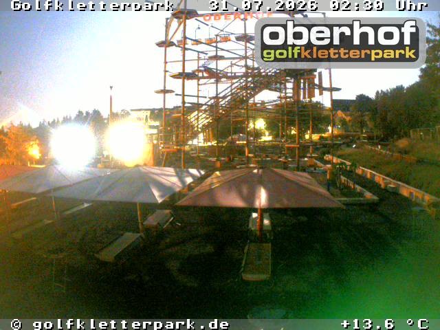 Archiv Foto Webcam Golfkletterpark Oberhof - AdventureGolf und Kletterpark