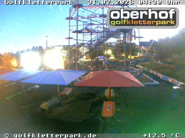 Archiv Foto Webcam Golfkletterpark Oberhof - AdventureGolf und Kletterpark