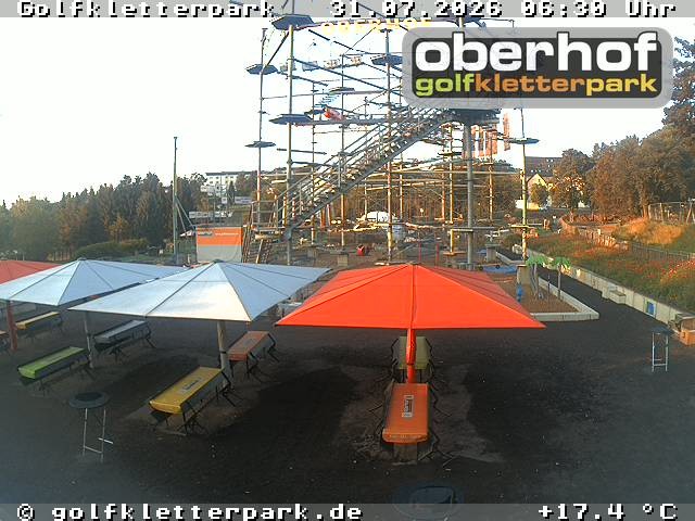 Archiv Foto Webcam Golfkletterpark Oberhof - AdventureGolf und Kletterpark