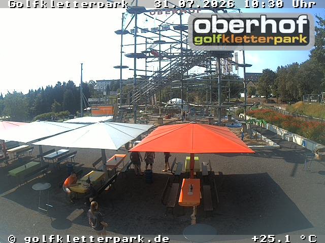 Archiv Foto Webcam Golfkletterpark Oberhof - AdventureGolf und Kletterpark