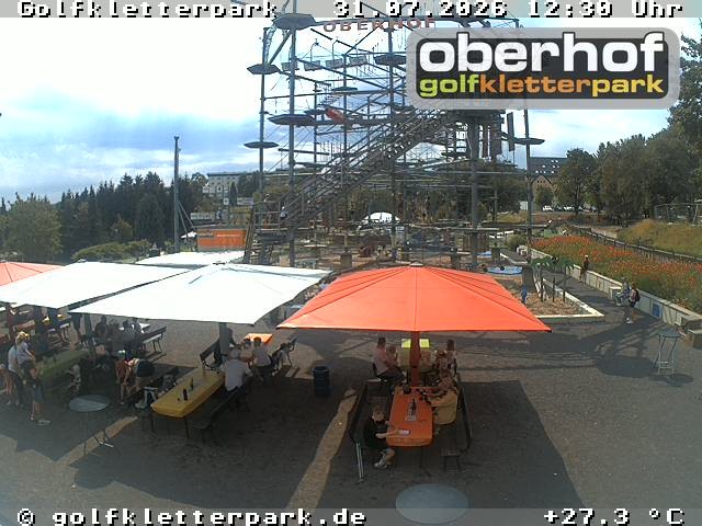 Archiv Foto Webcam Golfkletterpark Oberhof - AdventureGolf und Kletterpark