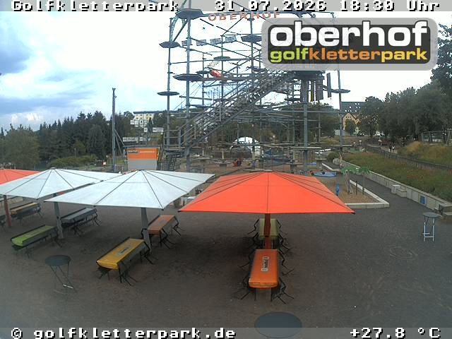 Archiv Foto Webcam Golfkletterpark Oberhof - AdventureGolf und Kletterpark