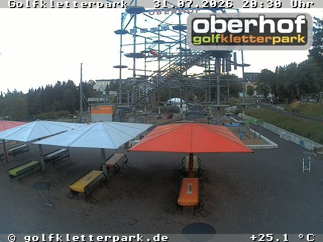 Archiv Foto Webcam Golfkletterpark Oberhof - AdventureGolf und Kletterpark
