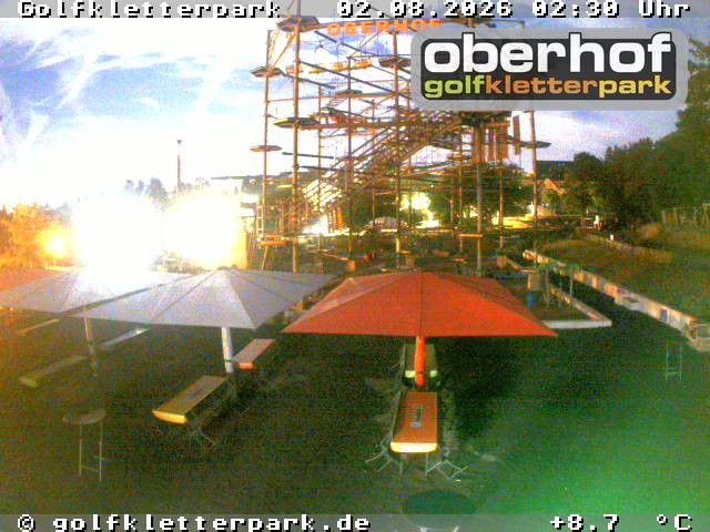 Archiv Foto Webcam Golfkletterpark Oberhof - AdventureGolf und Kletterpark