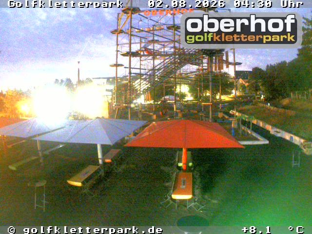 Archiv Foto Webcam Golfkletterpark Oberhof - AdventureGolf und Kletterpark
