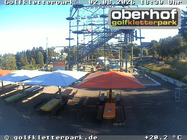 Archiv Foto Webcam Golfkletterpark Oberhof - AdventureGolf und Kletterpark