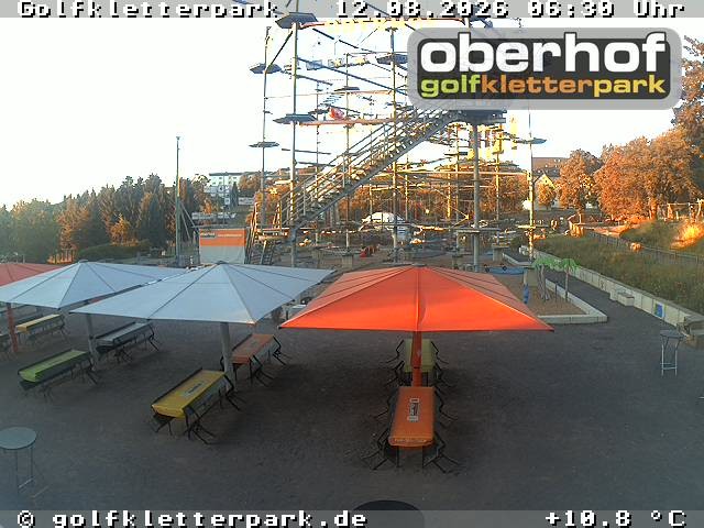 Archiv Foto Webcam Golfkletterpark Oberhof - AdventureGolf und Kletterpark