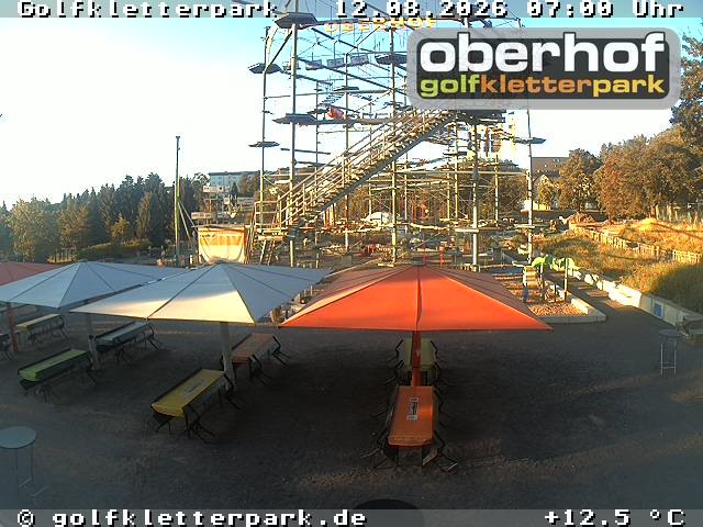 Archiv Foto Webcam Golfkletterpark Oberhof - AdventureGolf und Kletterpark