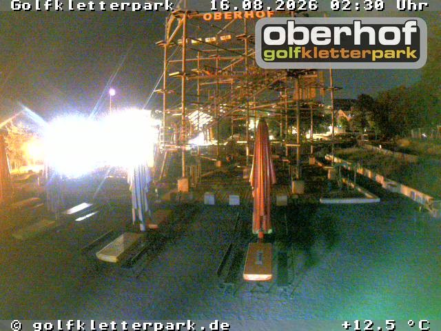 Archiv Foto Webcam Golfkletterpark Oberhof - AdventureGolf und Kletterpark