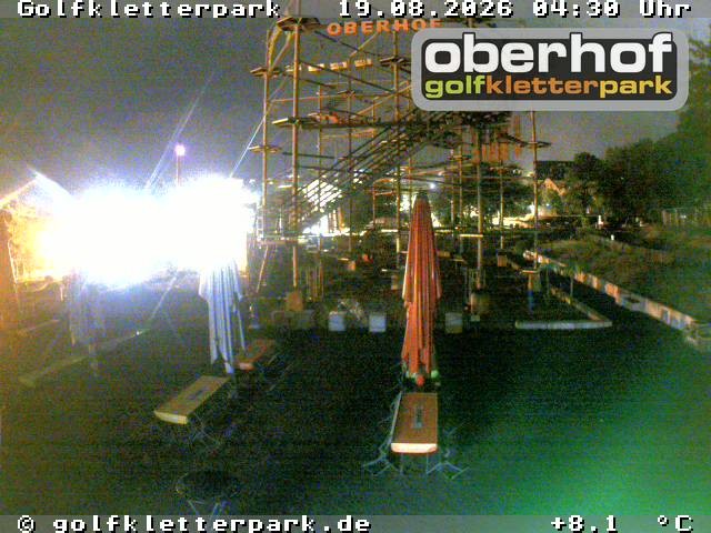 Archiv Foto Webcam Golfkletterpark Oberhof - AdventureGolf und Kletterpark